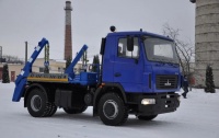 Мусоровоз контейнерный (бункеровоз) МК-3512-02 на шасси МАЗ-555025