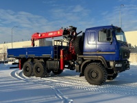 Автомобиль бортовой с краном-манипулятором (КМУ) УММ СС 1506Т на шасси  МАЗ-631828-8575-052