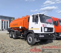 Автотопливозаправщик АТЗ-15 на шасси МАЗ-6302С5 (2 отсека, 6х6)